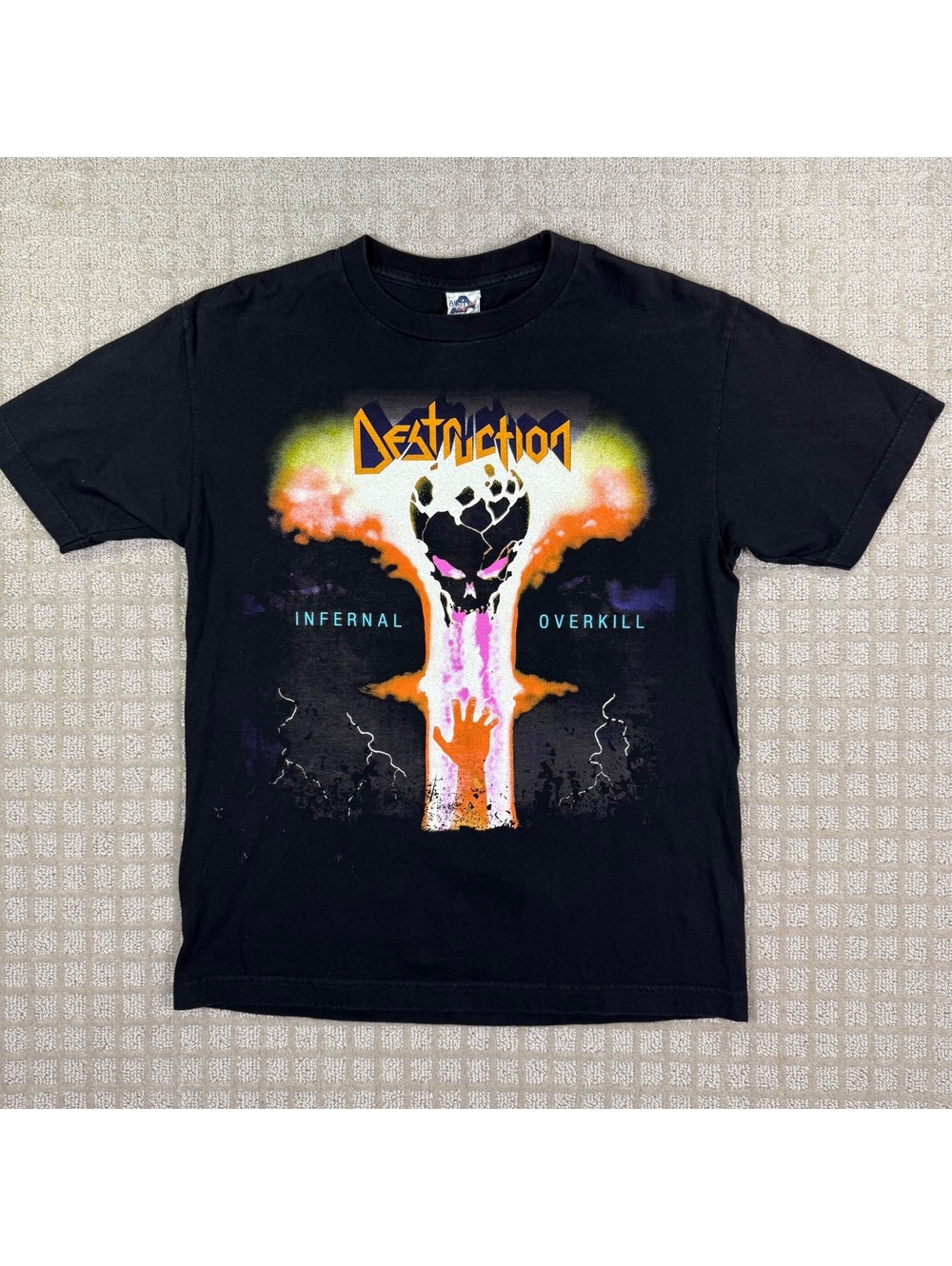 Black Destruction Infernal Overkill T-shirt M